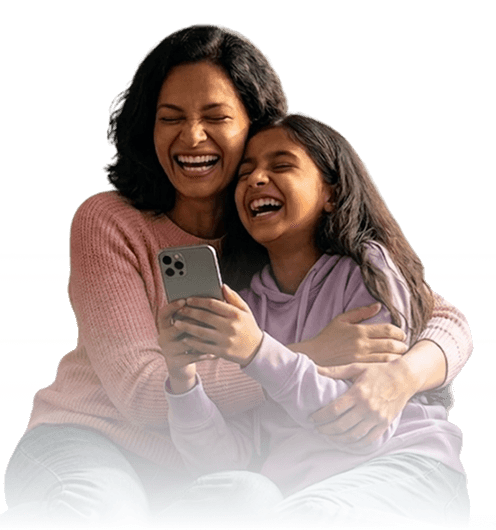 Mother and daughter